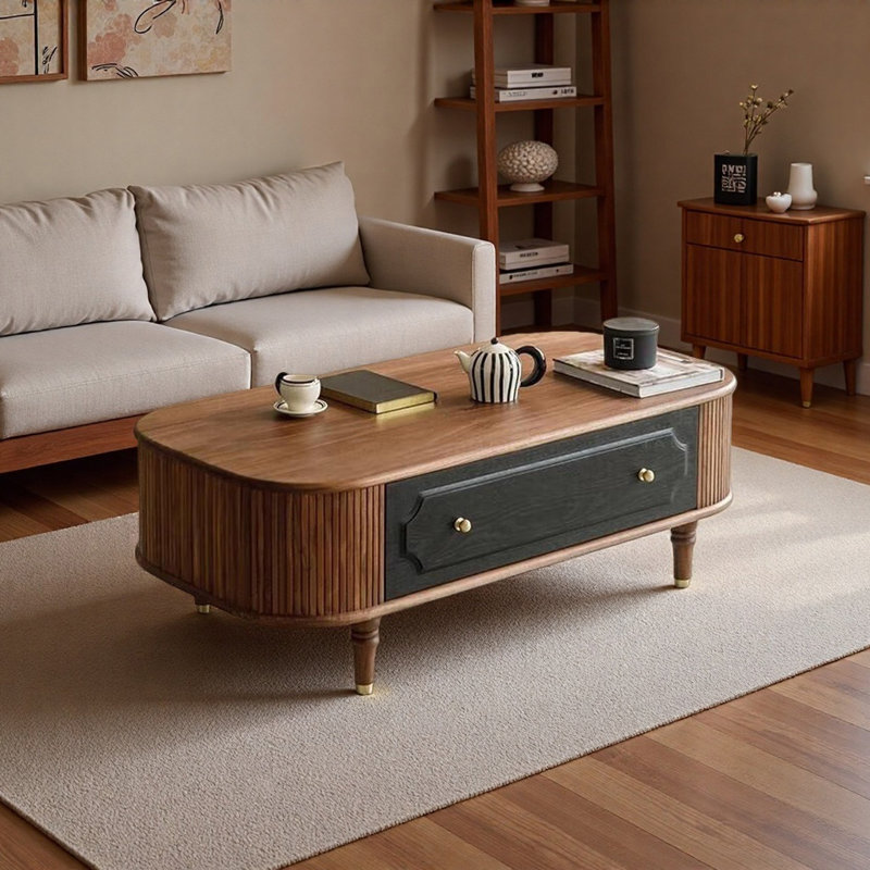 Table basse de style rétro français
