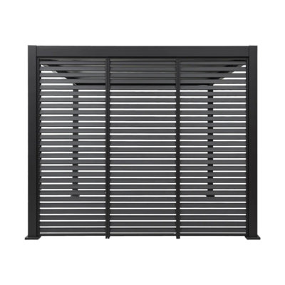 Pare-soleil à persiennes en aluminium