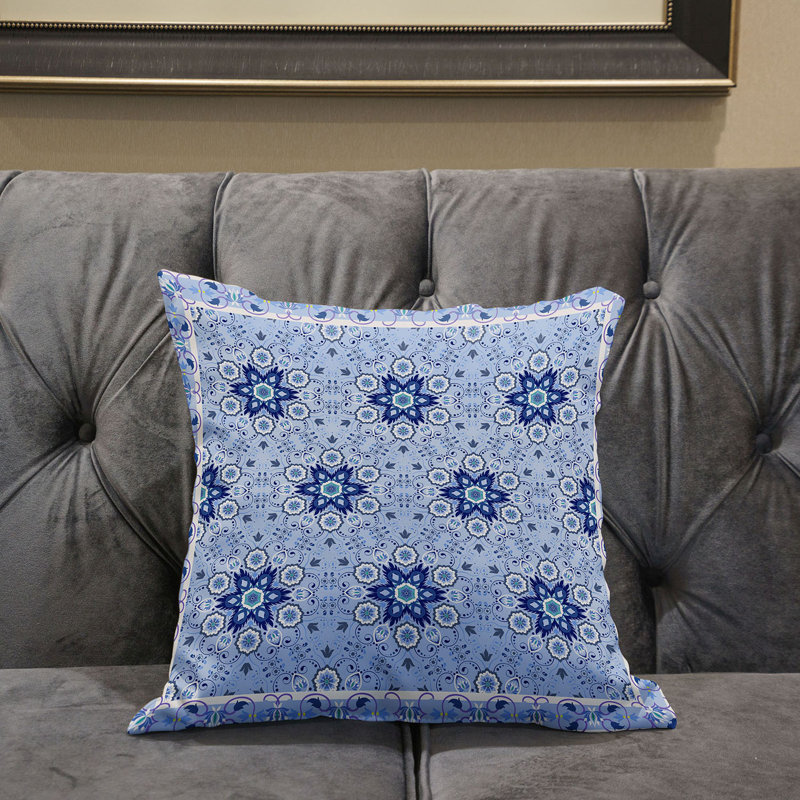 Housse et insert de coussin décoratif en polyester, 16 po x 16 po