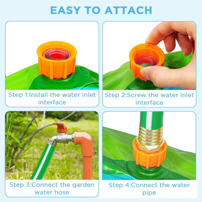 Splash Pad Sprinkler Inflatable