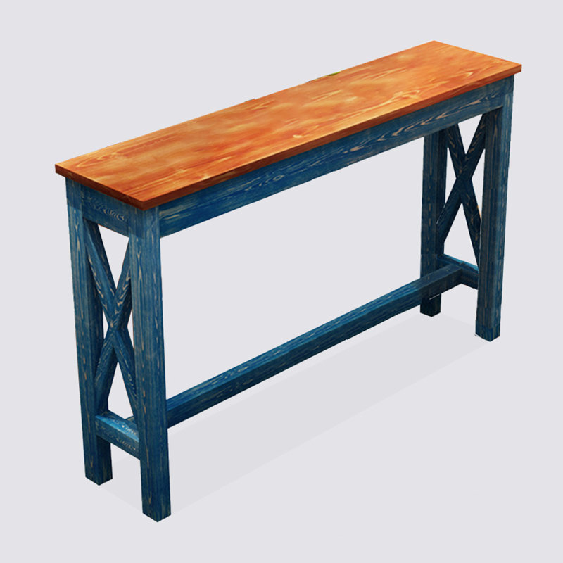 Table de bar Retro, H 41,34 po x L 39,37 po x l 14,96 po