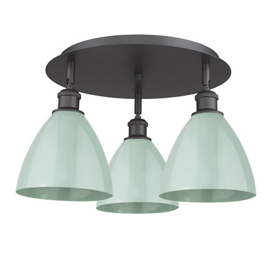 Plafonnier encastré 3 lumières 7,5 po Allare