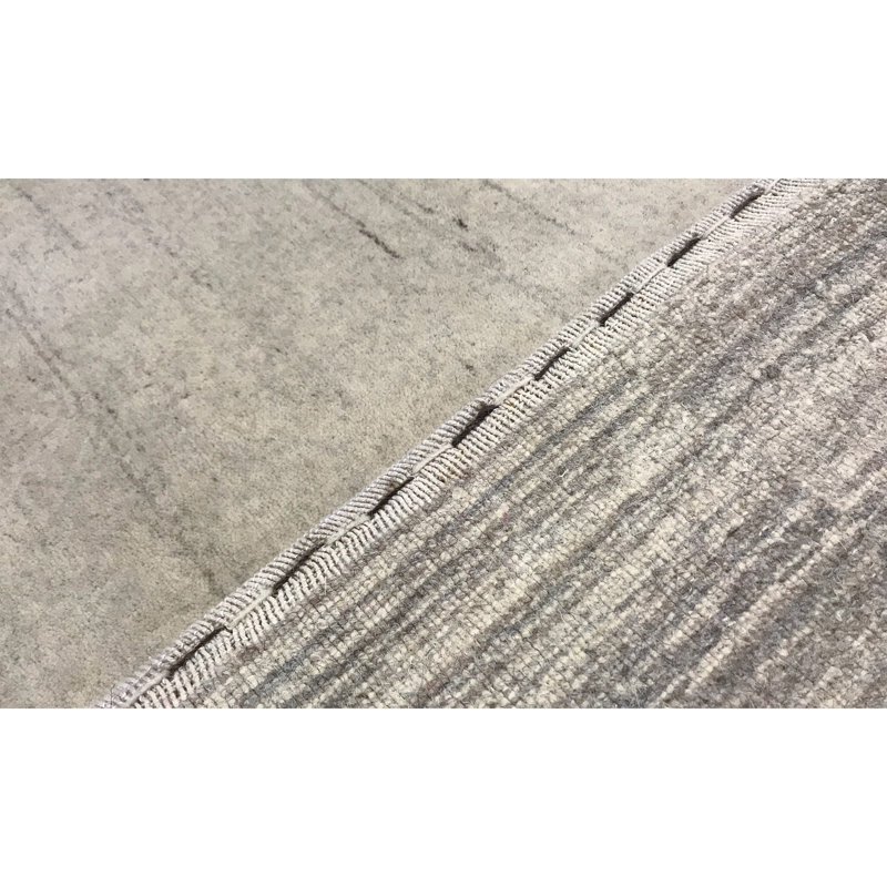Wool Striped Area Rug