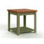 Table d'appoint 24 po Sage and Fruitwood