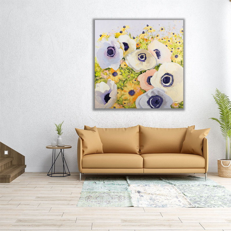 Pastels - reproduction d'art sur toile, H 12 po x l 12 po