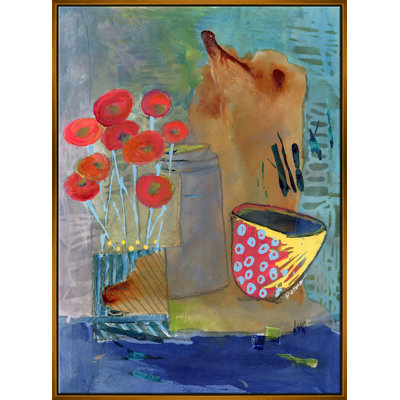 Jazz Giclee On Canvas by Jill Krasner