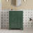 24" Modern Bathroom Vanity with Ceramic Sink - 2-Drawer Storage Cabinet with Soft-Close Doors, Space-Saving Design for Small Bathrooms​-116550230