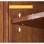 Buffet en bois massif Aarjav 47,2 po
