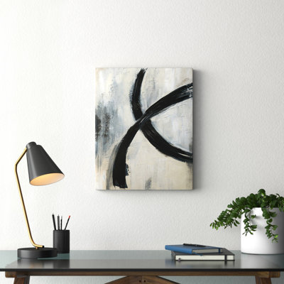 « abstract rings i », impression sur toile tendue