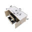 Ensemble de meuble-lavabo simple 48 po blanc brillant avec plateau en résine-1303129110