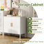 Armoire de rangement de garage en acier blanc avec 2 portes, tablettes réglables pour objets de valeur et objets lourds, construction, verrouillable, acier laminé à froid à haute résistance, structure, dimensions 32,35 po, heurt