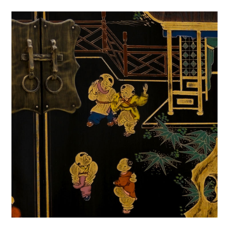 Hangzhou 2 Door Solid Wood Wardrobe