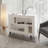 Wengue Console Table in Melamine with Open Storage-1386583985