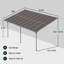 10 pi. Pergola en aluminium-90566750