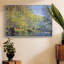 «A Bend In The Epte Giverny», reproduction d'art encadrée sur toile par Claude Monet-92481018-92481019