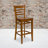 Ladder Back Wooden Restaurant Barstool-1909724193
