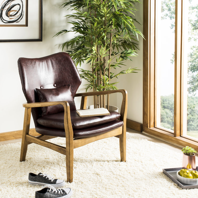 Fauteuil capitonné l 28 po Mondal