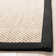 Torbin Sisal Marble/Black Area Rug