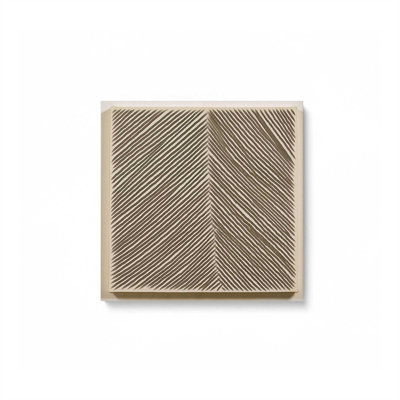 Impression sur toile 12 "x 12" Modern Linear Illusion IV