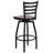 Lomonaco Swivel Counter Stool with Metal Frame-33495677