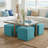 Aspenson Square Rope Pouf Ottoman-453047815
