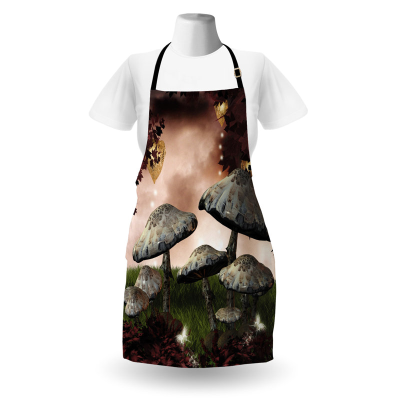 No Pattern Bib Apron