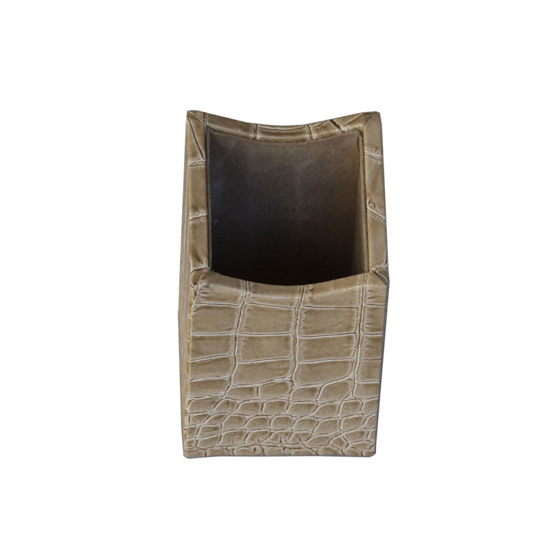 Organisateur de fournitures de brevets cognac Odle, Brun clair