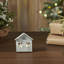 Porte-bougie en métal Festive Finds