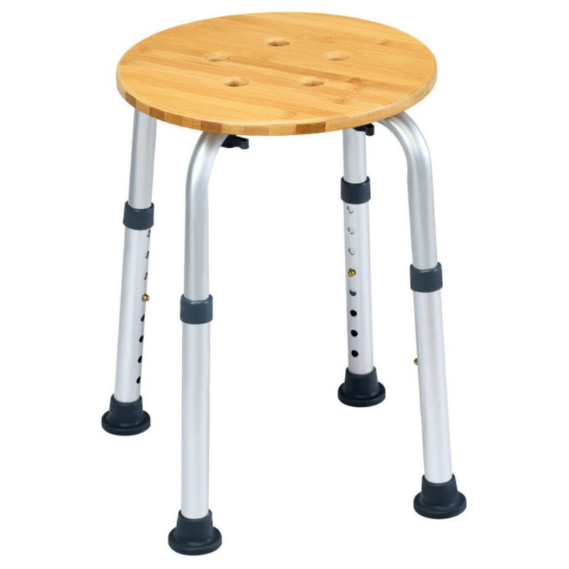 Banc de douche en bambou l 12,5 po Brienne
