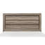 Mobilier de chambre à coucher en bois foncé à finition naturelle de style contemporain avec lit double et finition naturelle-1261378298
