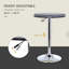 Metal Base Dining Table