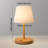 9.1'' Cordless Rechargeable Shower Table Lamp With Dimmable Touch Control