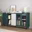 Armoire de rangement moderne avec garde-manger, armoire à café avec 2 tiroirs-1874648219