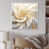 Cadre flottant blanc