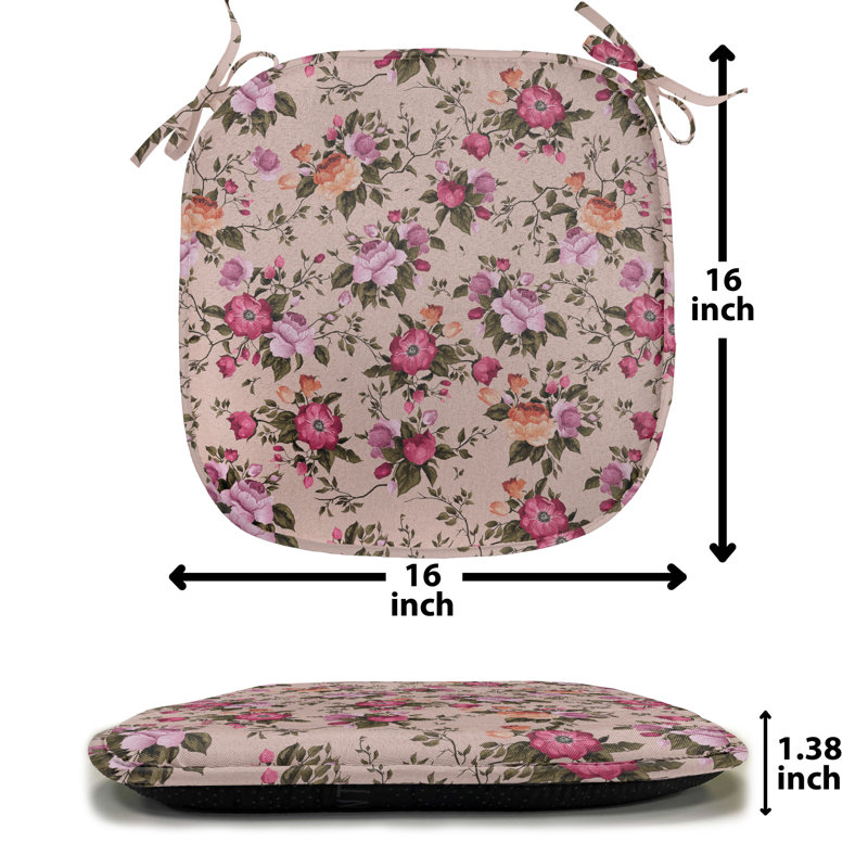 Outdoor 16'' Dining Chair Seat Cushion
