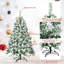 4.59' H Lighted Artificial Pine Christmas Tree
