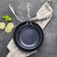 Zwilling Clad CFX 2-piece Stainless Steel Ceramic Nonstick Fry Pan Set
