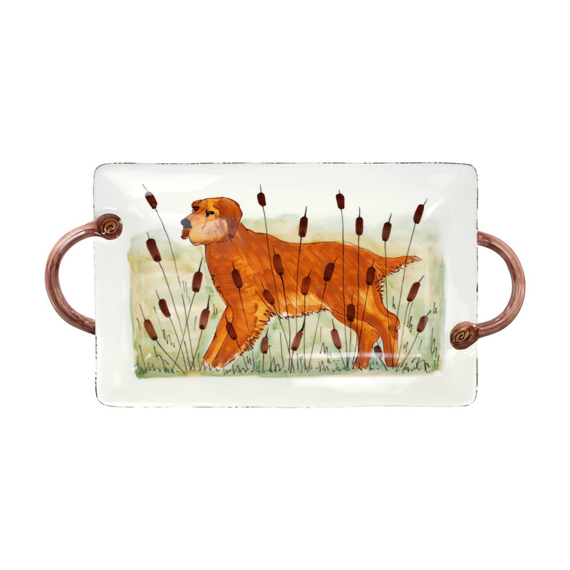 Wildlife Terra Bianca Platter