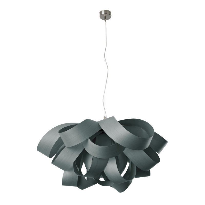 Agatha 1 - Light Pendant, Natural Cherry, E26 Base, 14.6" H x 30" W x 30.7" D