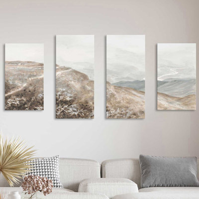 My Dream Place - 4 pièces, reproduction sur toile tendue