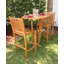 Maldives Outdoor Teak Bar Stool