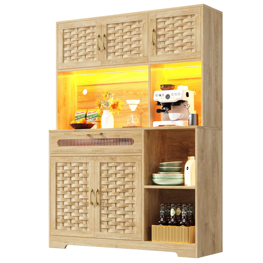 180cm Woven Kitchen Pantry