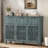 3 Door 3 Drawer Cabinet, American Furniture, Suitable for Bedroom, Living Room, Study-1188800955