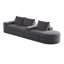 Canapé modulaire Chenille Cloud Curved-1733031643