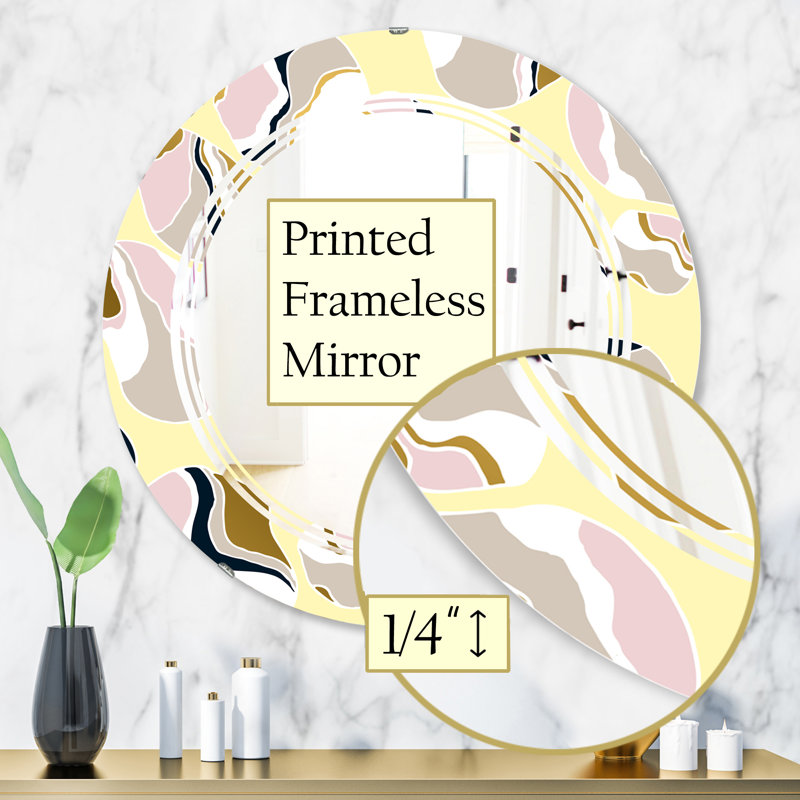 Miroir mural Triple C River Stones, H 31,5 po x l po