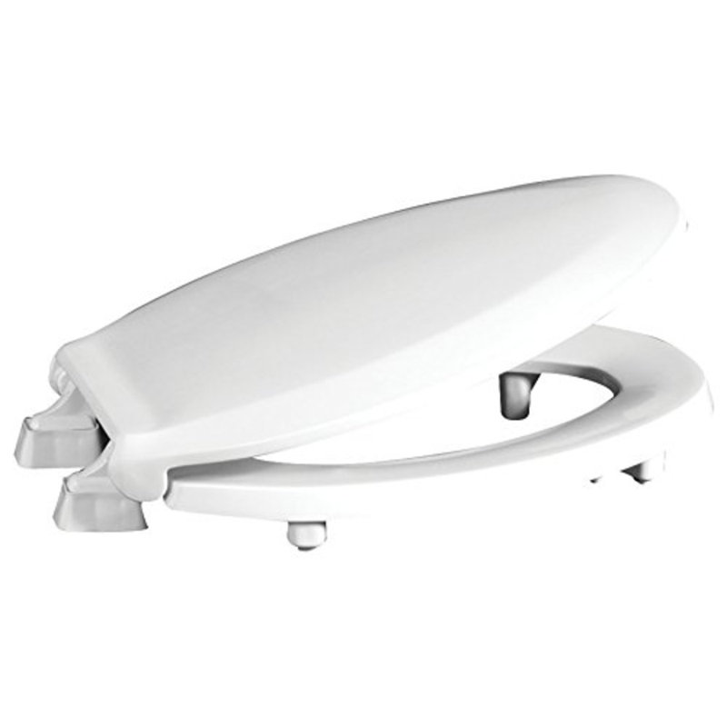 Elongated Toilet Seat and Lid, 2" Lift