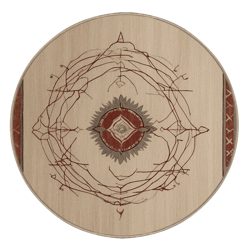 Precision Form Rug, Round 3'