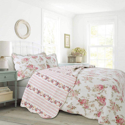 Cotton Floral Quilt