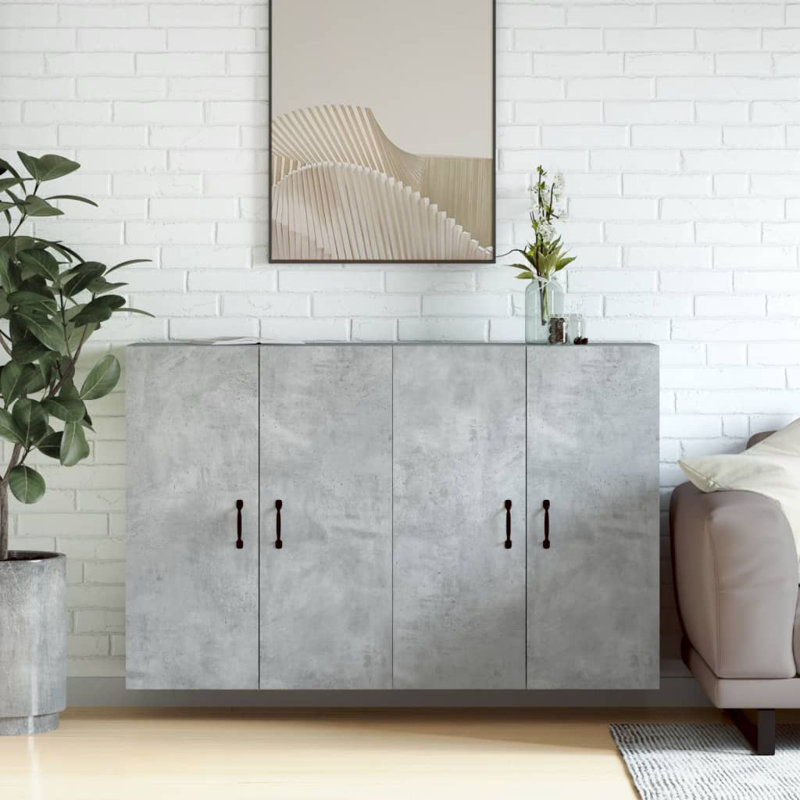 Inara Bathroom Storage, Concrete Grey