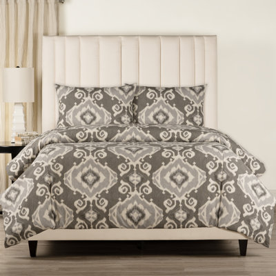 Magnolia Home Fashions Delhi Storm Duvet Cover & Shams Set